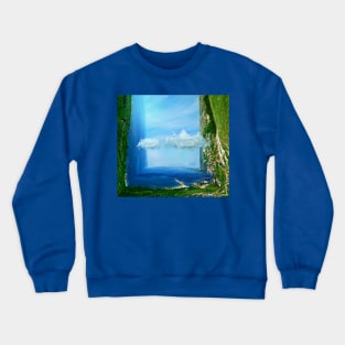 sea 3d Crewneck Sweatshirt